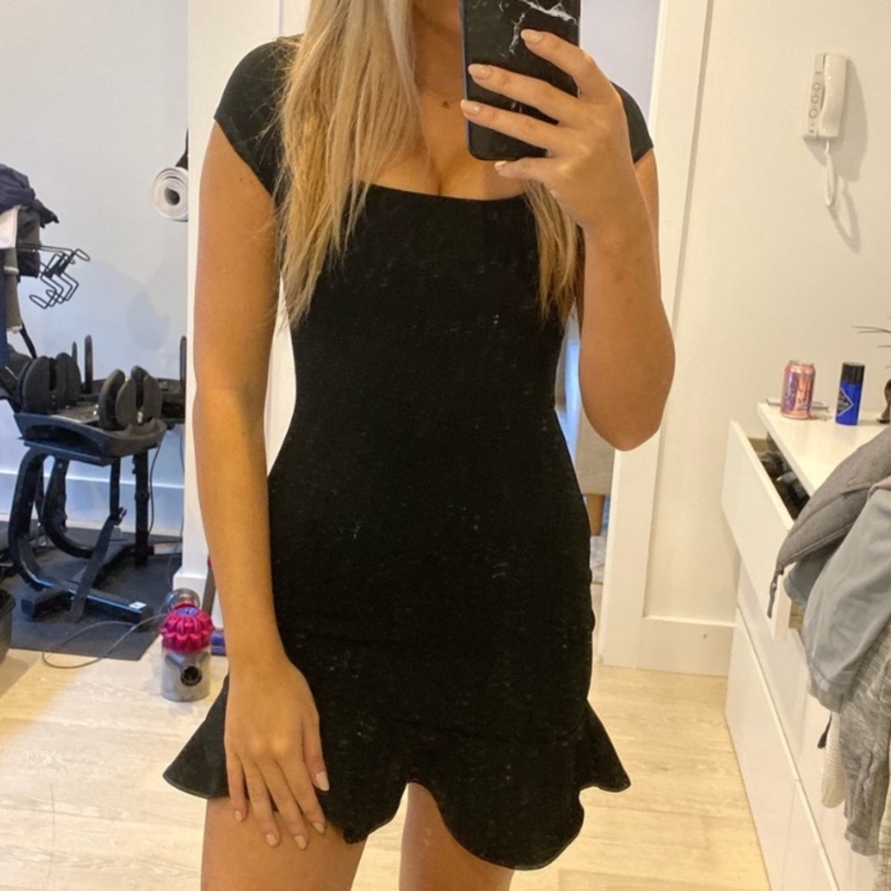 ruffle dress